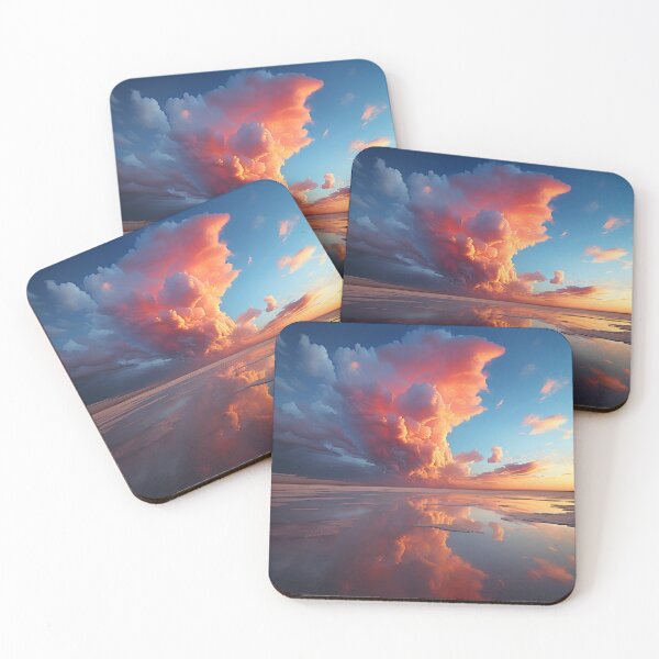 Item preview, Stunning towering cloud at sunset digital print designed and sold by dcrc.