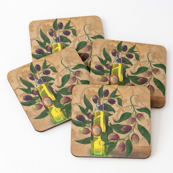 Item preview, Aceitunas y aceite de oliva italiano bodegón arte de cocina designed and sold by Glimmersmith.