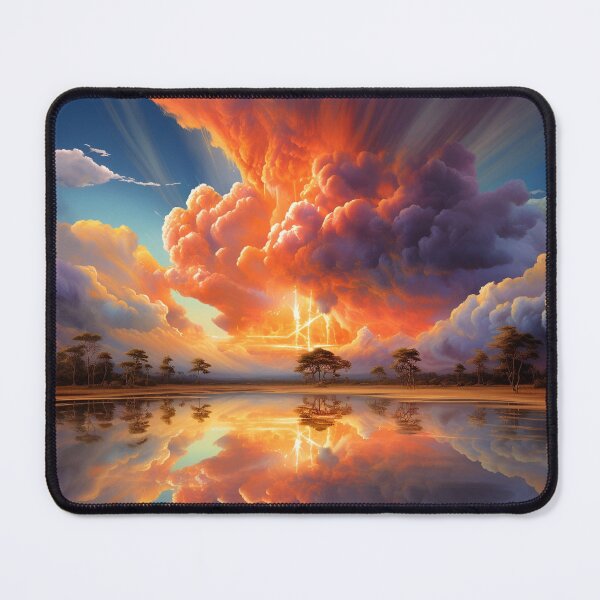 Item preview, vibrant color paint explosion art print designed and sold by dcrc.