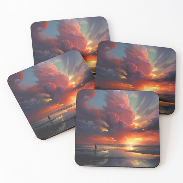 Item preview, vibrant color paint explosion art print designed and sold by dcrc.