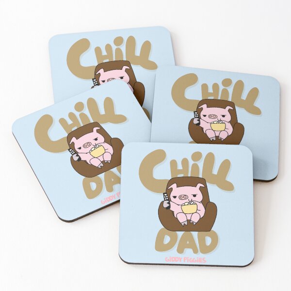 Item preview, Giddy Piggies Chill Dad designed and sold by Giddy Piggies.