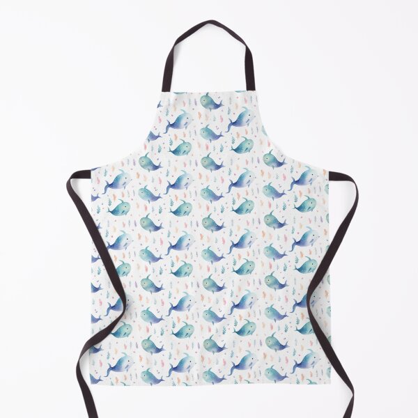Item preview, Enchanting Narwhal Whispers: A Mystical Watercolor Journey designed and sold by qoodesignstudio.