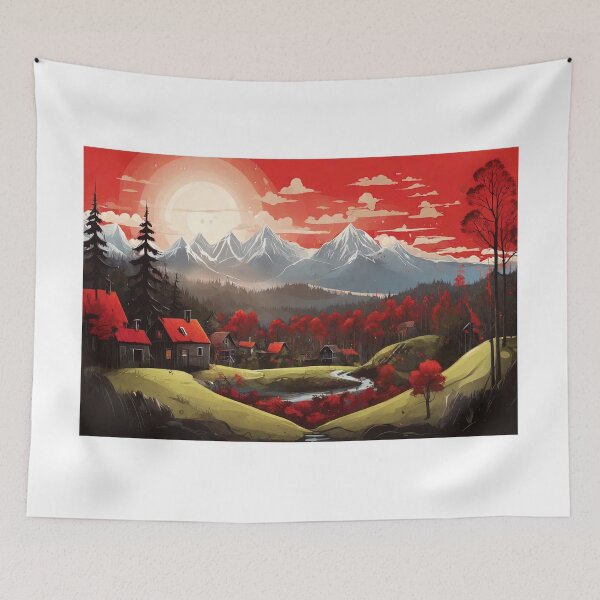 Item preview, The heat of the scenery makes you feel warm. designed and sold by Natcharee.