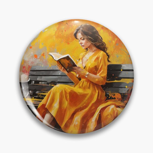 Item preview, She's not lonely. She is happy with her book, right?!! designed and sold by Natcharee.