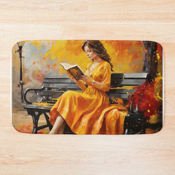 Item preview, She's not lonely. She is happy with her book, right?!! designed and sold by Natcharee.