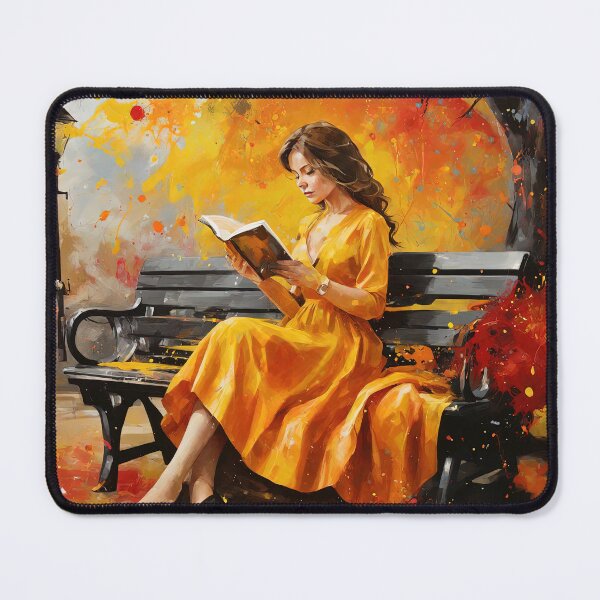 Item preview, She's not lonely. She is happy with her book, right?!! designed and sold by Natcharee.