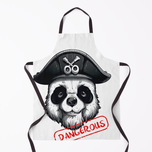 Item preview, Panda Pirate.Red Panda Pirates Outline Mascot Design designed and sold by Anastasiia Yurevych.