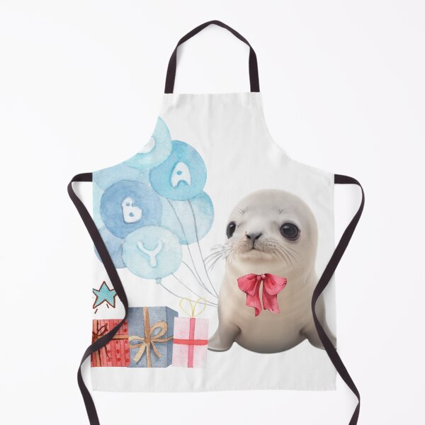 Item preview, Foca Blanca Bebé Lindo designed and sold by SealsHaven.