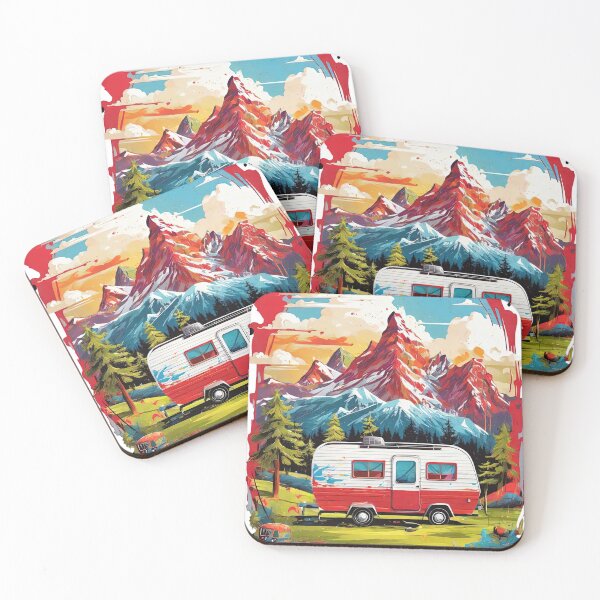Item preview, Color splash art, colorful cars and beautiful landscapes. designed and sold by Natcharee.