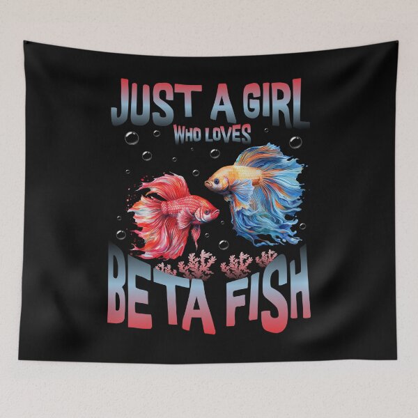 Item preview, Just A Girl Who Loves Beta Fish  designed and sold by jbird1979.