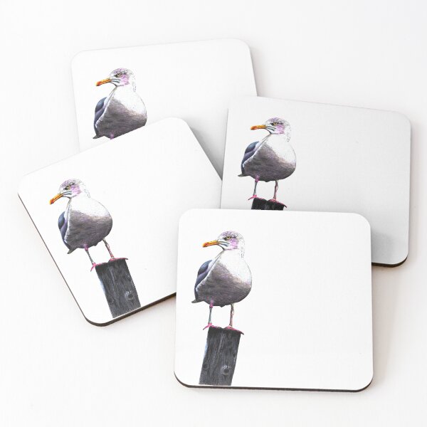 Item preview, Grumpy gull designed and sold by Old Friends Pet Portraits.