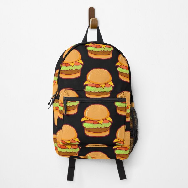 Item preview, HamburgerBurger Fast Food (in black) designed and sold by fajkaa.