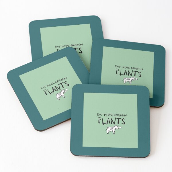 Item preview, Light Background Eat More Plants (chicken) Vegan Anti- Chick-Fil-A, with Big Cow Sleeveless Top Clas designed and sold by fajkaa.