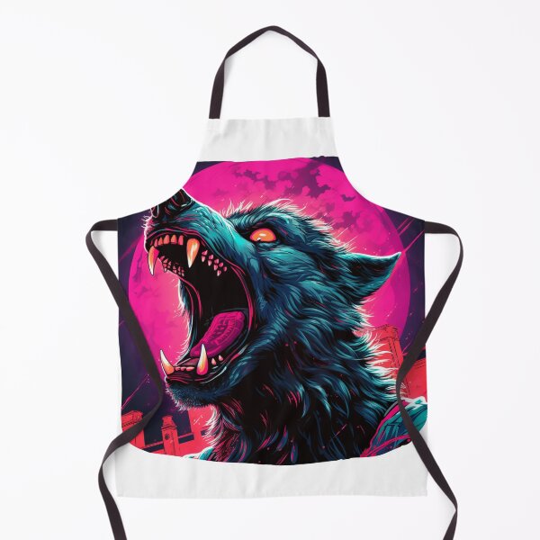 Item preview, Neon Werewolf Retro designed and sold by Custom-Print.