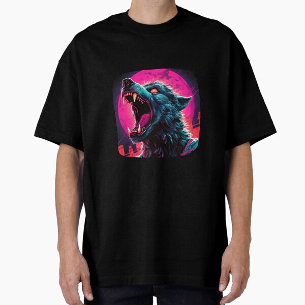 Item preview, Neon Werewolf Retro designed and sold by Custom-Print.