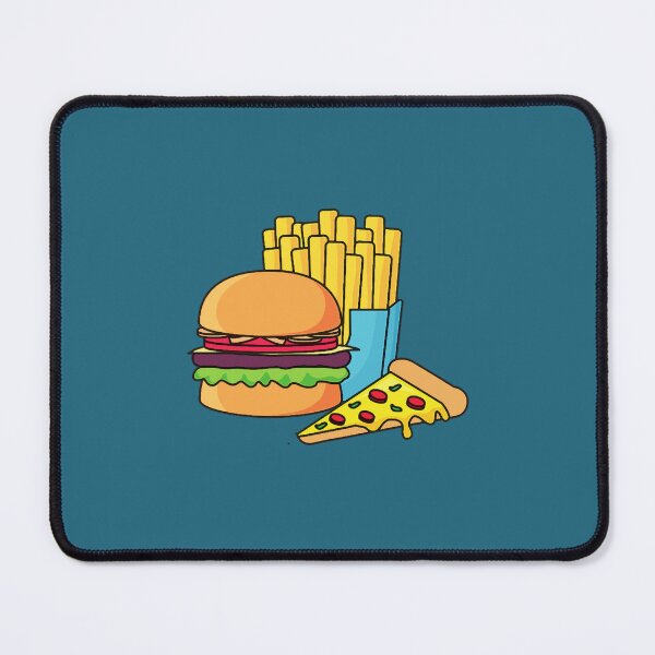 Item preview, Fast Food Happy Meal - Burger, French Fries, Pizza Combo designed and sold by fajkaa.