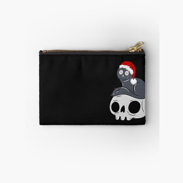 Item preview, Funny Skull With Cat  Happy Halloween and Chrismas, Funny Tees   designed and sold by llds03102522.