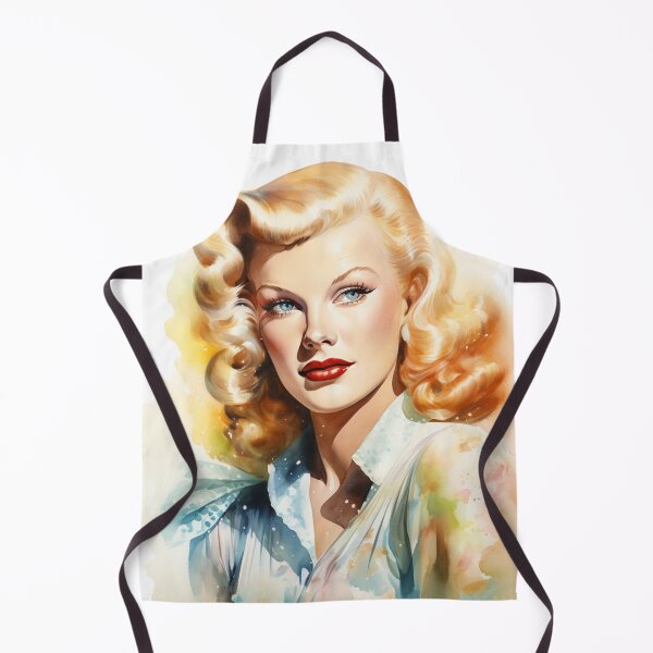Item preview, Ginger Rogers - Movie Star - Old Hollywood - Watercolor Portrait designed and sold by SeraphimDesigns.