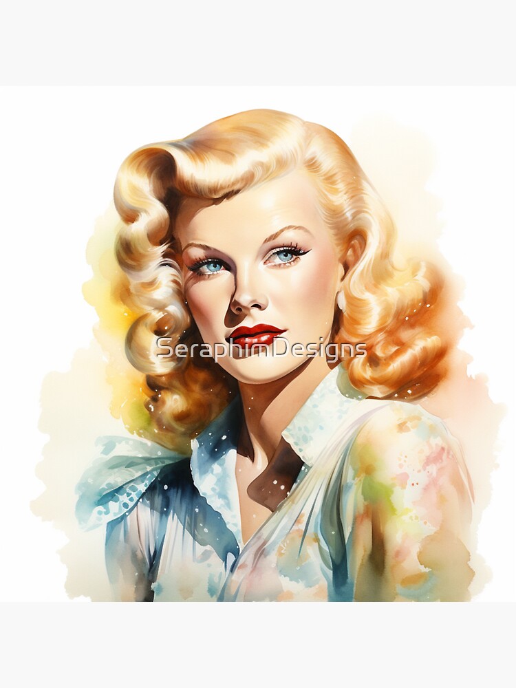 Sticker for Sale avec l œuvre « Ginger Rogers Star de cinéma  