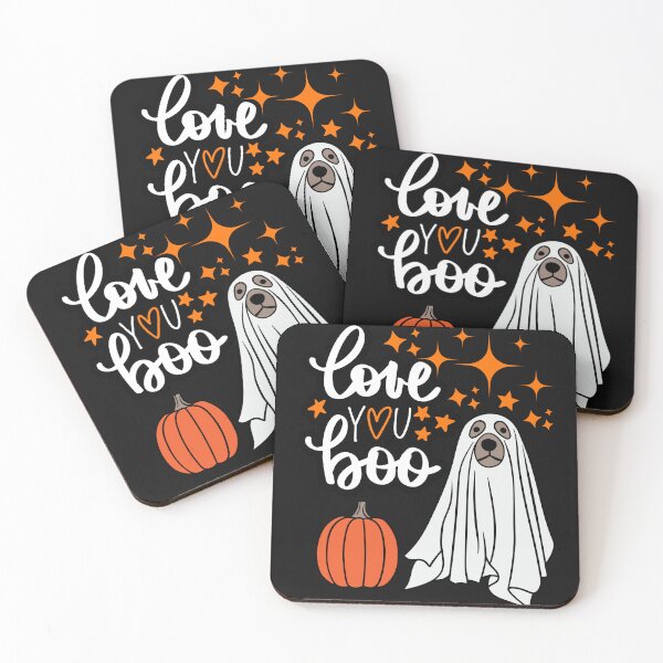 Item preview, Love You Boo Happy Halloween Dog Costumn Ghost, Funny Tees   designed and sold by llds03102522.