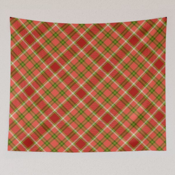 Item preview, Christmas plaid pattern 3 designed and sold by Osting.