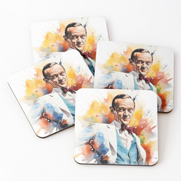 Item preview, Fred Astaire - Movie Star - Old Hollywood - Watercolor Portrait designed and sold by SeraphimDesigns.