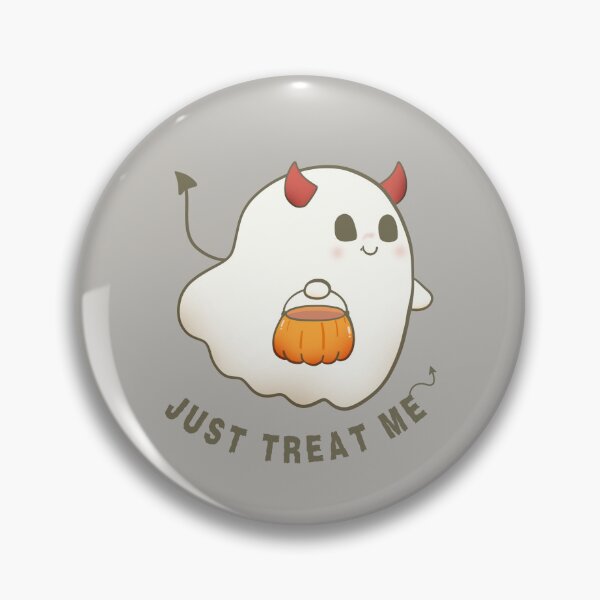Item preview, Cute Devil Ghost, Just treat me. designed and sold by Cherrita07.