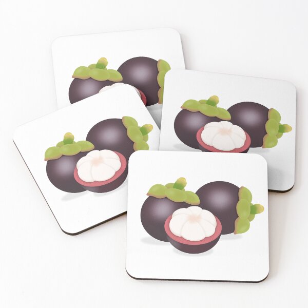Item preview, Purple mangosteen with juicy white flesh. designed and sold by TiffyChaa.