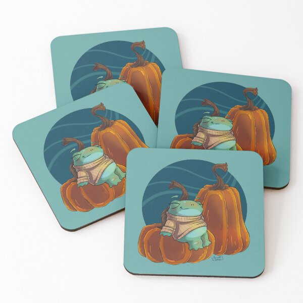 Item preview, Fall-Themed Frog Sitting on a Pumpkin designed and sold by Autumn Uhrig.