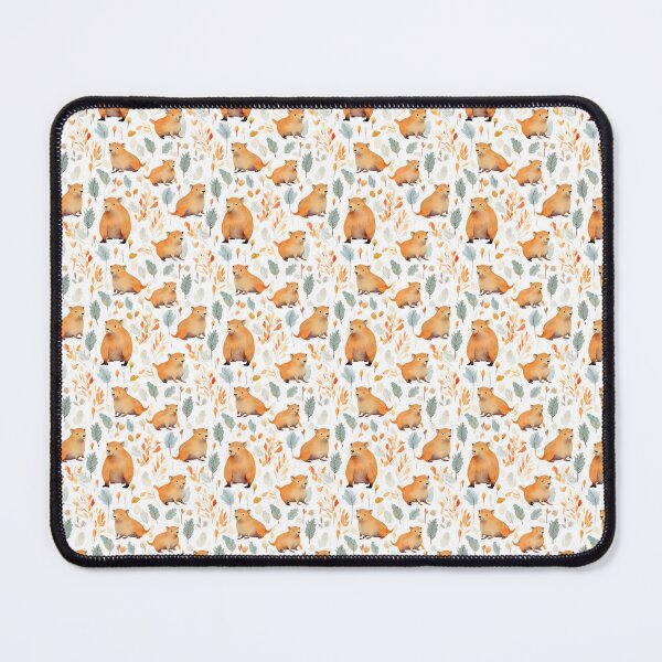 Item preview, Capybara's Playful Whispers: A Watercolor Symphony of Joy designed and sold by qoodesignstudio.