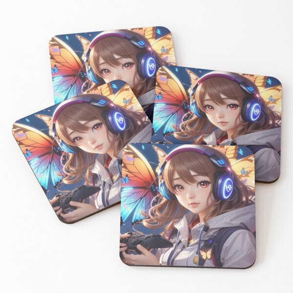 Item preview, Anime butterfly gamer designed and sold by LifeLeveragePro.