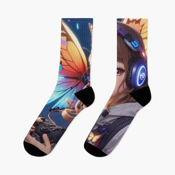 Item preview, Anime butterfly gamer designed and sold by LifeLeveragePro.