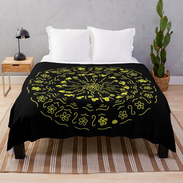 Item preview, The VERY First Mandala :) - yellow designed and sold by Myriel-Myriel.
