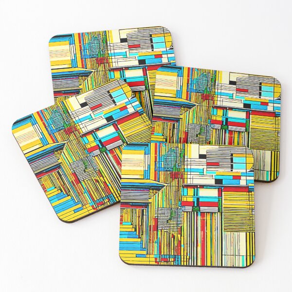 Item preview, Abstract Digital Painting From Walls Of Fame designed and sold by WallsOfFameAust.