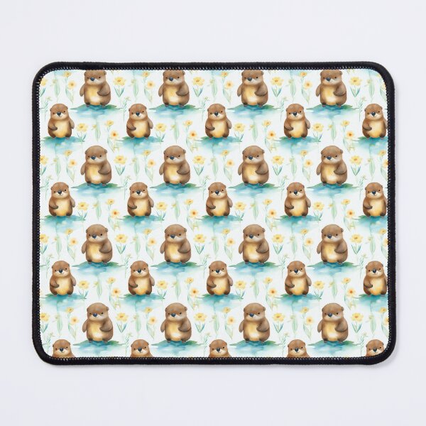 Item preview, Platypus Enigma: A Quirky Watercolor Wonder designed and sold by qoodesignstudio.