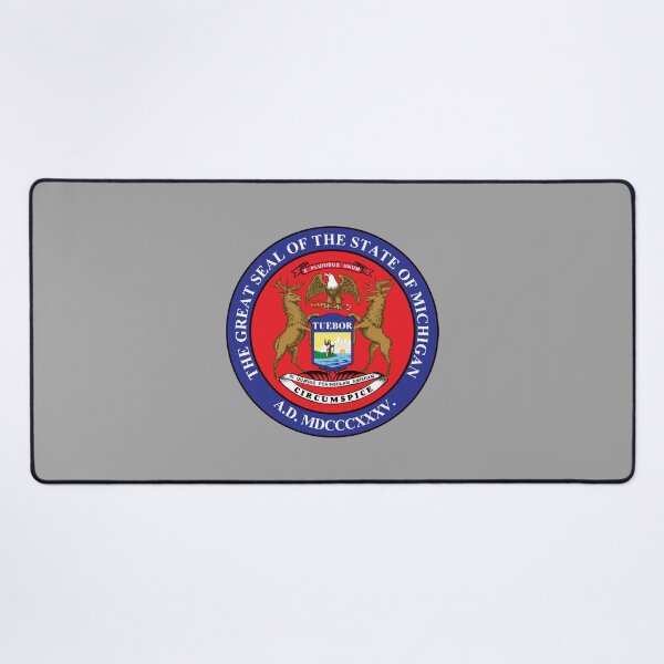 Item preview, Michigan Seal Illustration designed and sold by Corner-Distro.
