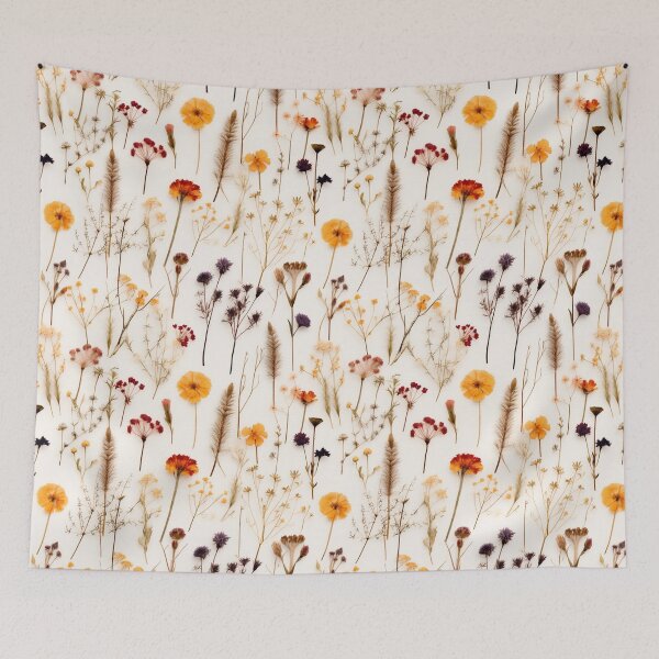 Item preview, Dyeing Wildflowers Pattern designed and sold by Sromwit Bunrid.