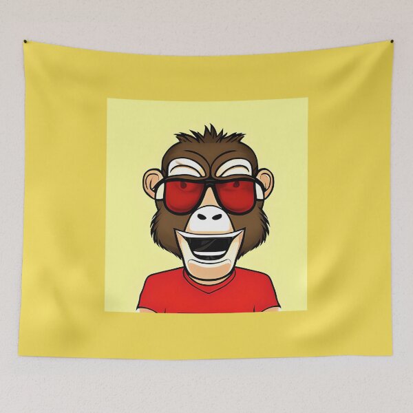 Item preview, Red Monkey designed and sold by ShilpyDesign.