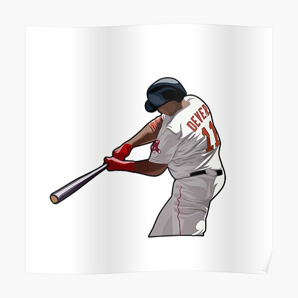  Rafael Devers Boston Red Sox Poster Print, Baseball Player,  ArtWork, Real Player, Canvas Art, Rafael Devers Decor, Posters for Wall  SIZE 24''x32'' (61x81 cm): Posters & Prints