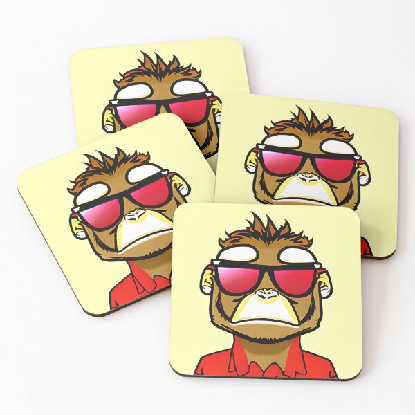 Item preview, Red Monkey designed and sold by ShilpyDesign.