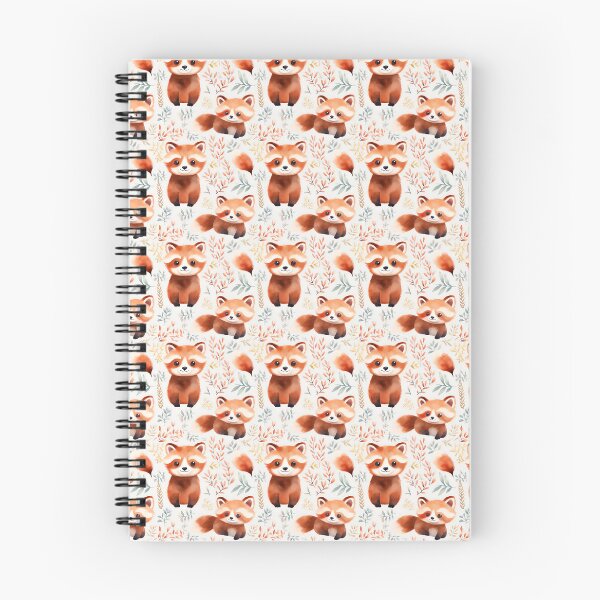 Item preview, Red Panda's Radiant Rendezvous: A Watercolor Adventure designed and sold by qoodesignstudio.