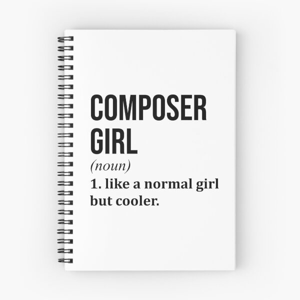 Item preview, Composer Girl Definition Composing designed and sold by XCIV.
