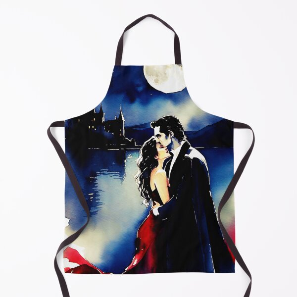 Item preview, Vampire & Count At Night. Digital Painting WallsOfFame designed and sold by WallsOfFameAust.