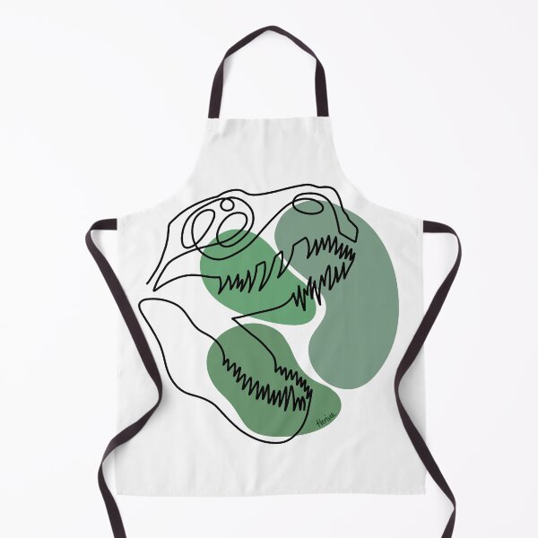 Item preview, Tyrannosaurus Rex lineart green designed and sold by thrine.