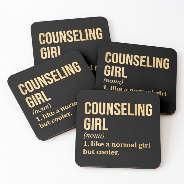 Item preview, Counseling Girl Definition Counselor in Gold designed and sold by XCIV.