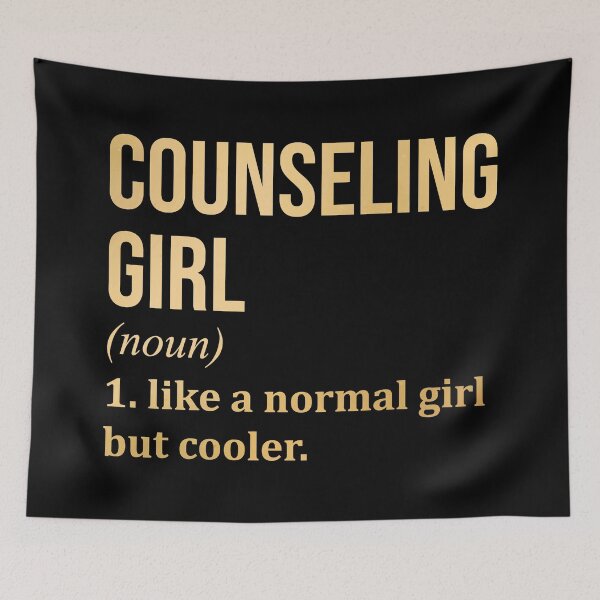 Item preview, Counseling Girl Definition Counselor in Gold designed and sold by XCIV.