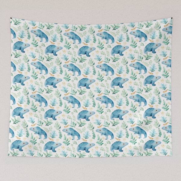 Item preview, Komodo Dragon's Majestic Vigilance: A Watercolor Tribute designed and sold by qoodesignstudio.