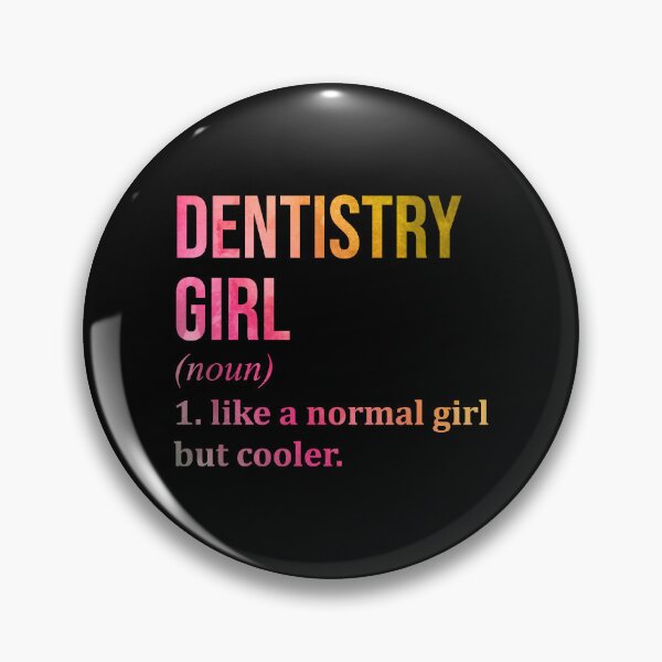Item preview, Dentistry Girl Definition Dentist in Watercolor designed and sold by XCIV.