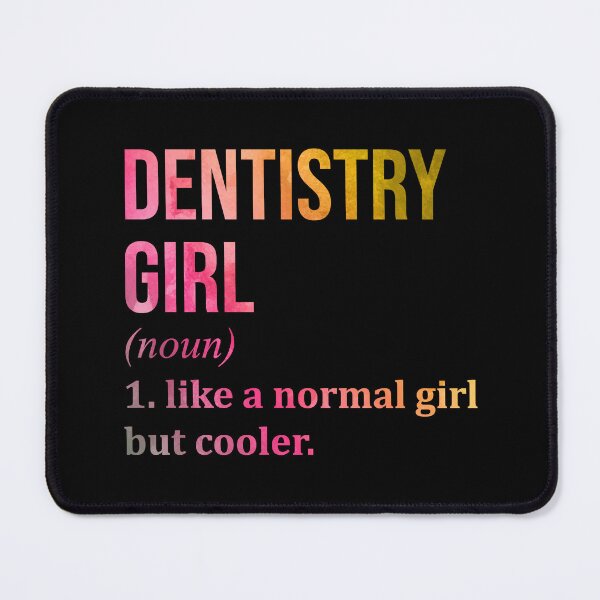 Item preview, Dentistry Girl Definition Dentist in Watercolor designed and sold by XCIV.