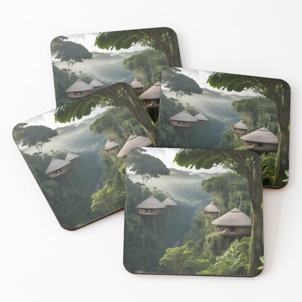 Item preview, The house is so high it's scary. But there are still residents! designed and sold by Natcharee.